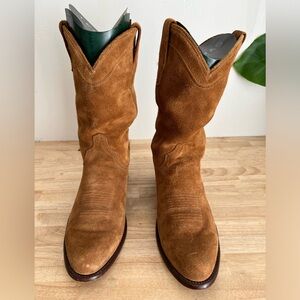 Tecovas The Johnny Honey Suede Cowboy Boots 13D